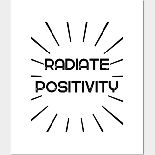 Radiate Positivity Posters and Art